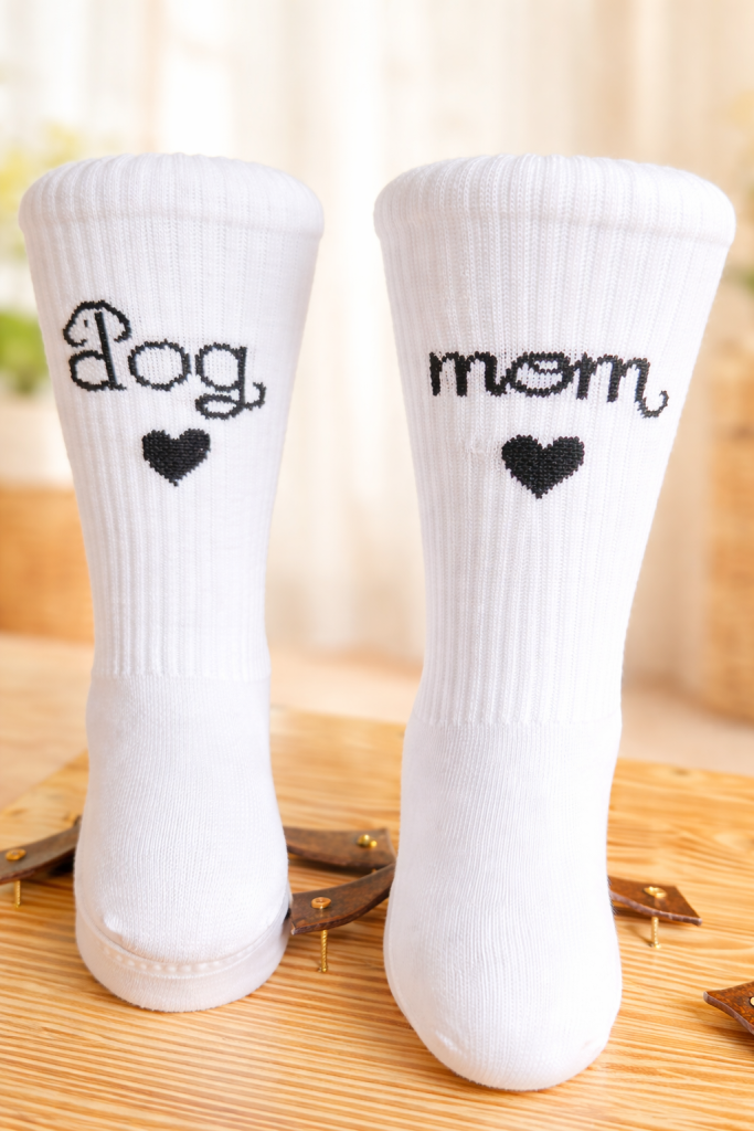 Individuell gestaltete Socken als Geschenkidee